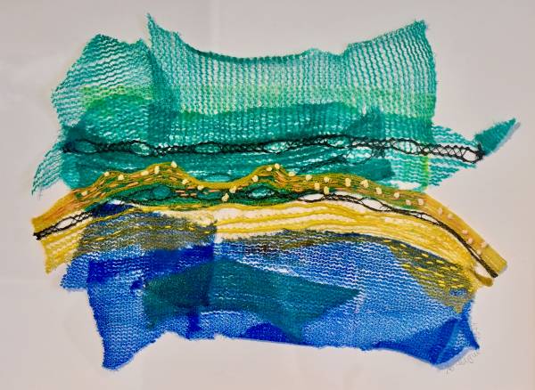 - a , Mixed Media Sculpture by Jo Hague, measuring 29 x 40 cm (H x W) framed at 43 x 54 cm £195